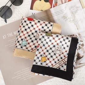 DA*S韩系时尚前为摩登风格小清新百搭桑蚕丝丝巾 03B 03W