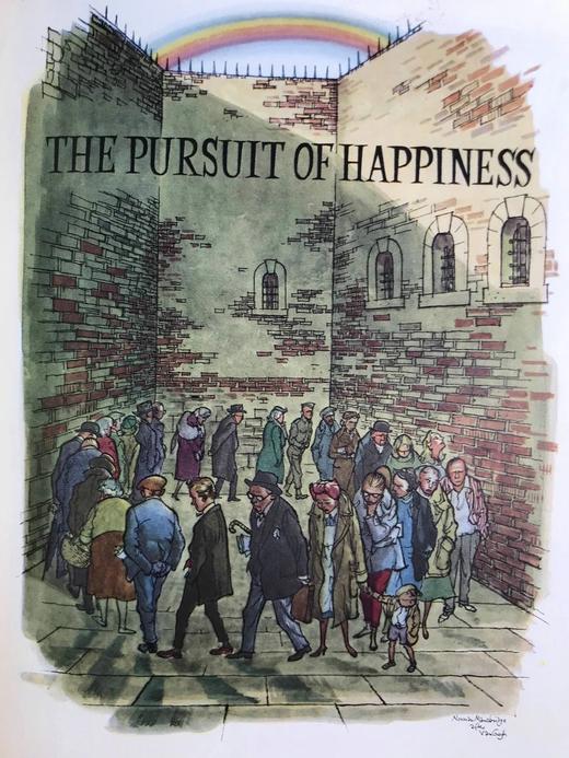 1955年7-12月 英国讽刺漫画杂志《笨拙》（含多幅彩色） 漆布精装16开 商品图9
