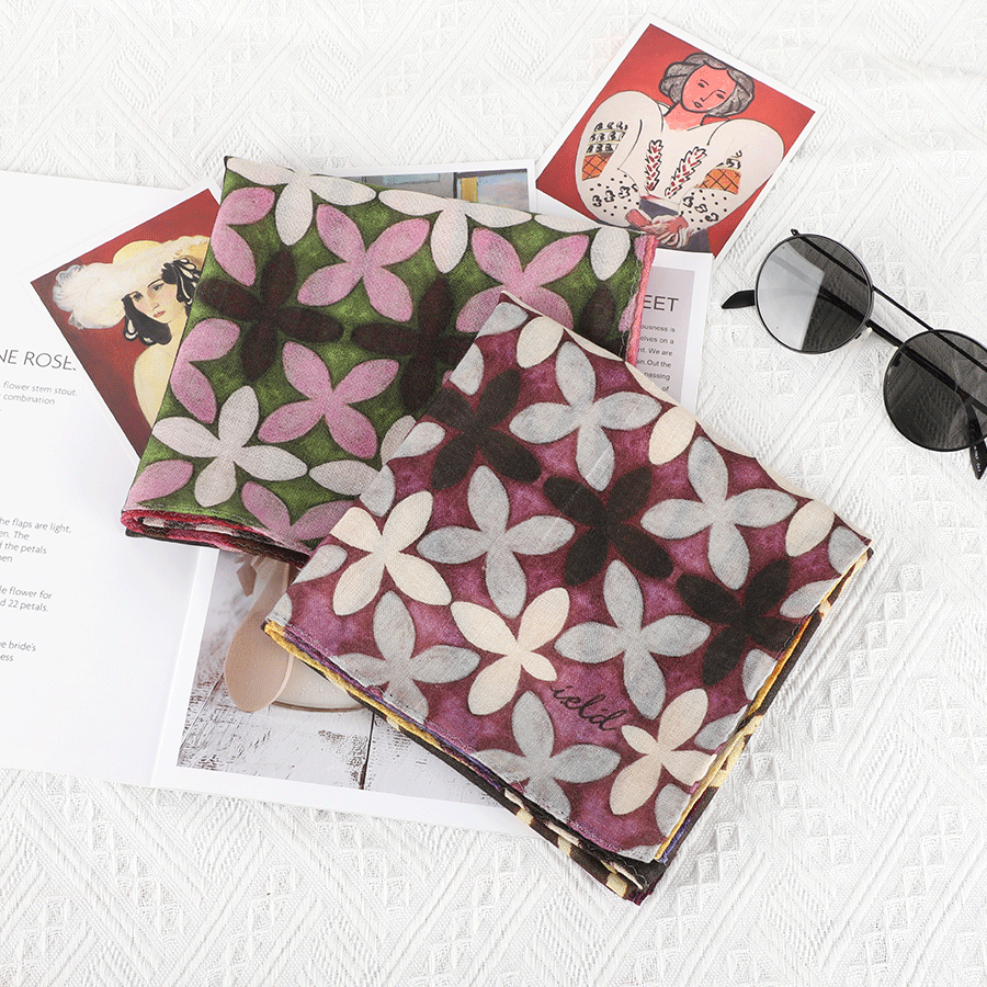 ield精纺羊毛大气时尚方巾