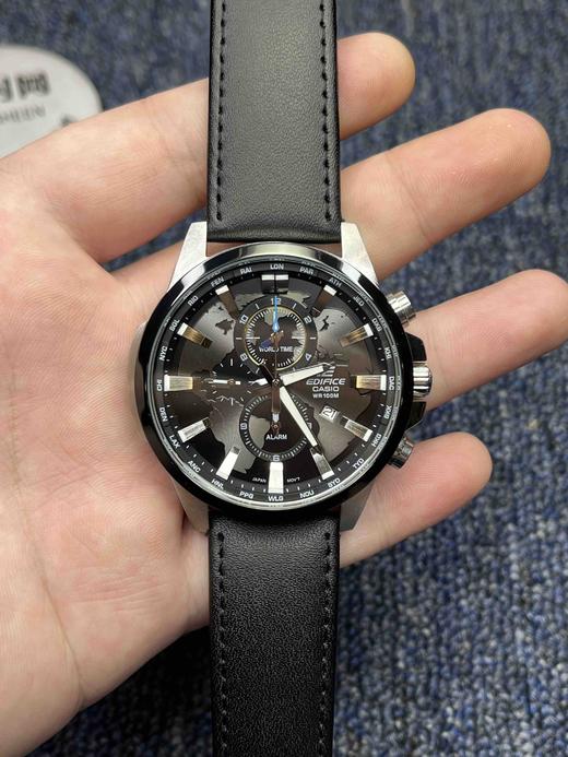 卡西欧（CASIO）新款6针EFR303系列多功能男表 世界地图 商品图1