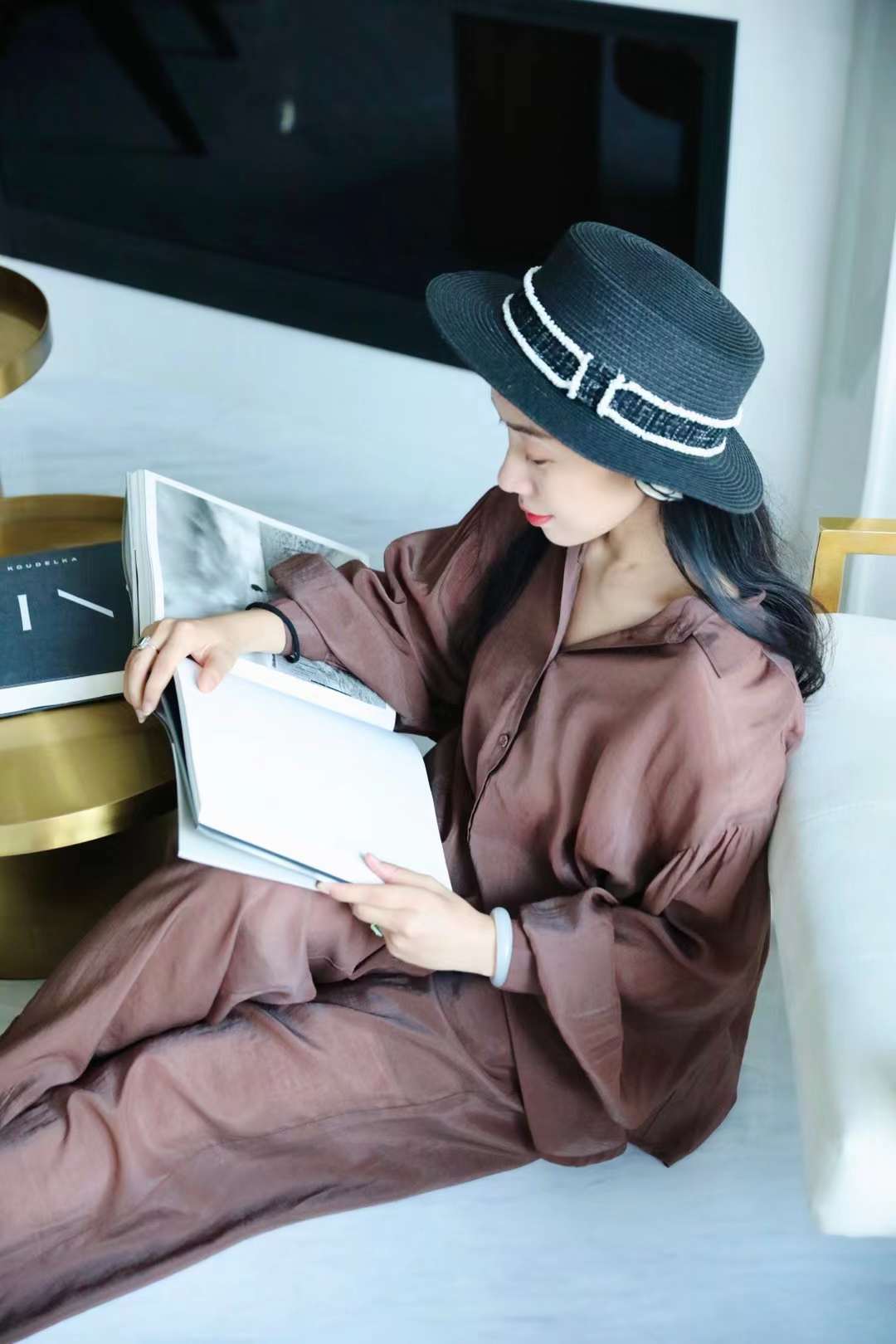 纯露节¥999送·小香风山茶花复刻防晒草·防晒加持 气质up 不限头围 bjc