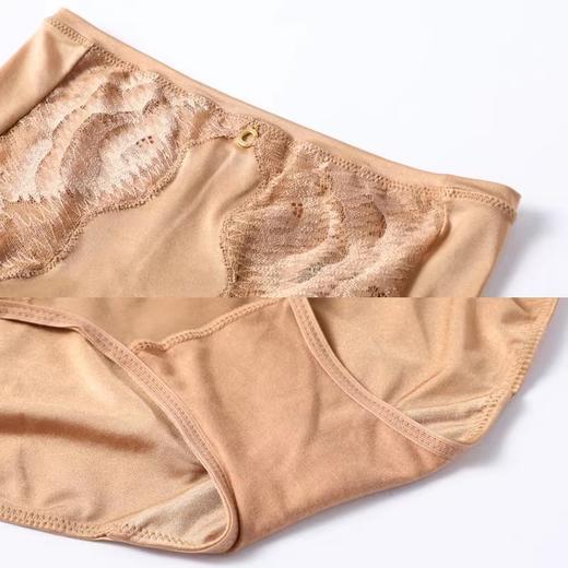 安莉芳旗下Comfit蕾丝内裤女大码高腰透气顺滑三角内裤C200102 商品图3