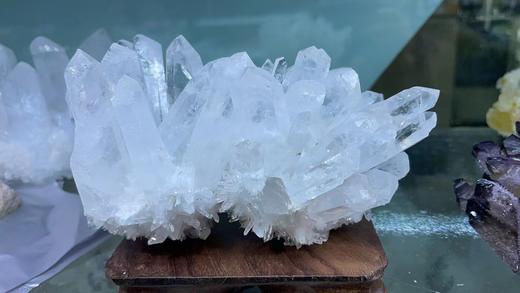 白水晶簇1个   9cm-12cm 误差2cm 商品图0