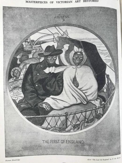 1955年1-6月 英国讽刺漫画杂志《笨拙》（含多幅彩色） 漆布精装16开 商品图13