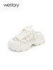 westory2022年新款夏包头老爹鞋厚底显瘦休闲百搭懒人拖鞋女W22AH55071 商品缩略图2