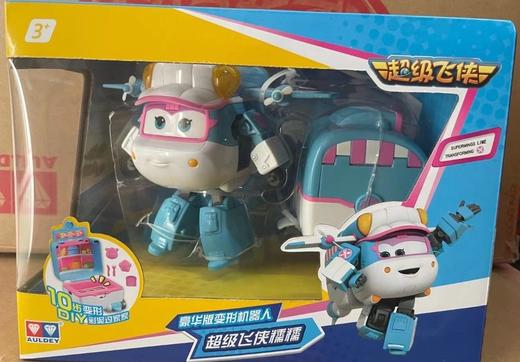 奥迪760235超级飞侠豪华版变形机器人-糯糯 商品图0