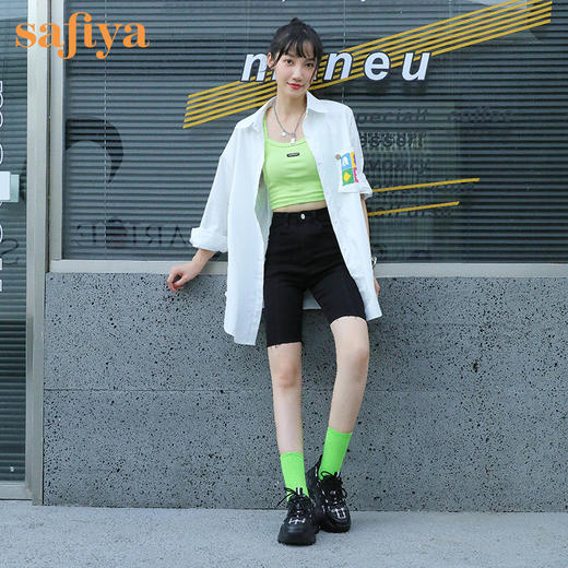 品牌定制| 索菲娅小香风花呢老爹鞋2022秋新款厚底休闲鞋SF23112411 商品图4