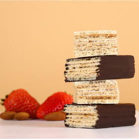 暴肌独角兽 乳清威化蛋白棒 健身代餐能量棒饱腹休闲零食品 摩卡味252g*1