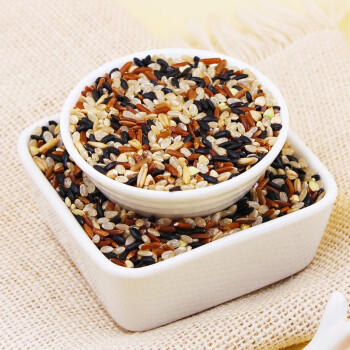 沐谷 五色糙米2斤（糙米黑米红米燕麦米荞麦米杂粮粗粮粥米伴侣） 商品图6