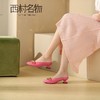 西村名物2022夏季新款单鞋女复古小众设计穆勒拖11531 商品缩略图3