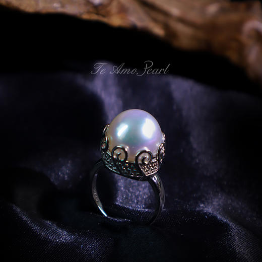 【祥云】海水珍珠戒指 商品图2