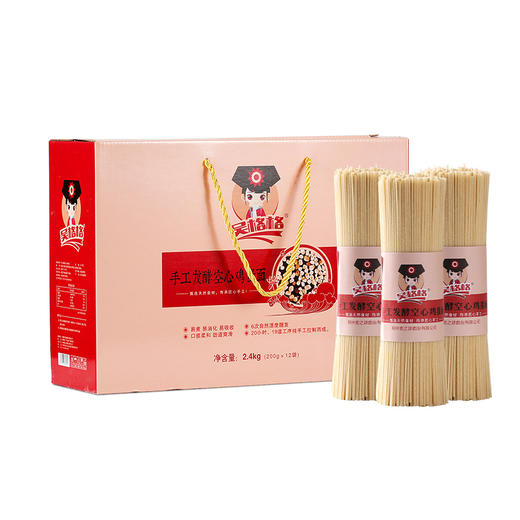 【新品上市】 吴格格 手工发酵空心鸡蛋面 商品图4