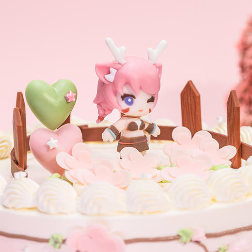 【限时特惠189.9元】 鹿灵「莓」少女瑶 2磅  幸福西饼&王者荣耀 梦幻联动  来自森林的神鹿少女瑶 带来多汁草莓蛋糕的甜蜜（高州） 商品图4