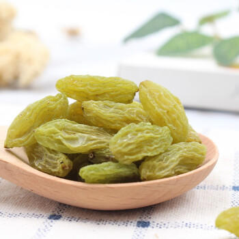 蜜之番 新疆吐鲁番特产 大颗粒绿宝石葡萄干750g提子干250g*3袋 商品图3