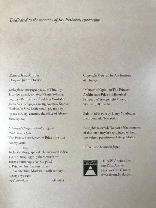 普利兹克建筑奖图集 370幅插图（200幅彩色） 精装大16开 商品图4