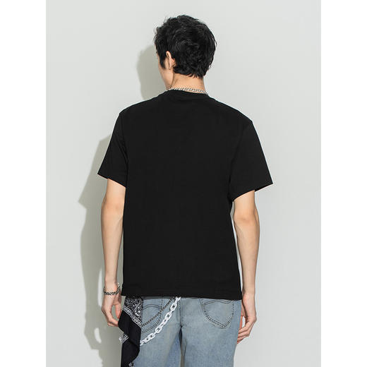 Lee商场同款22春夏新品舒适版圆领logo多色男短袖T恤LMT0016083RX 商品图1