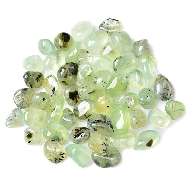 葡萄石 3颗   3cm左右 矿石摆件小把玩手把件