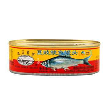 珠江桥牌豆豉鲮鱼罐头207g 中粮出品 商品图0