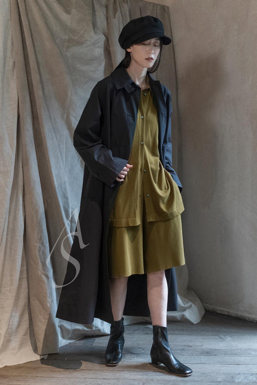 Studio Nicholson  石灰色/黛蓝色/苔藓绿ANTHOS针织短裤 商品图3