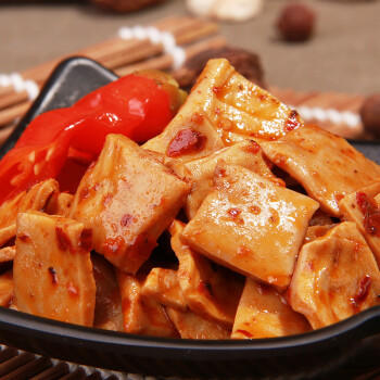 张飞香菇豆干468g四川特产大礼包休闲豆腐干办公室解馋零食年货送礼 商品图1