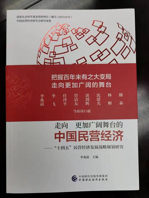 (仓发) 走向更加广阔舞台的中国民营经济——“十四五”民营经济发展战略规划研究/中国财政经济出版社/李兆前/9787522306346 商品图2