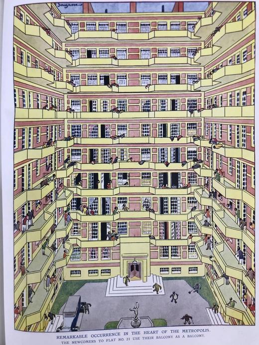 1928年1-6月 英国讽刺漫画杂志《笨拙》（含多幅彩色） 漆布精装16开 商品图7