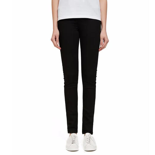 KENZO 高田贤三 女士棉质老虎徽标刺绣休闲牛仔裤 黑色 F952 PA270 6EK 99 商品图0