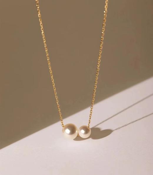 双珠珍珠项链 商品图0