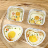 烤鸡蛋锡纸盒烧烤专用烤箱心形家用空气炸锅铝箔碗小圆一次性餐盒 商品缩略图6