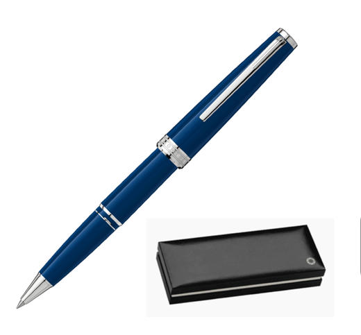 【团购展示】 万宝龙 Pix系列蓝色签字笔114809 商品图0