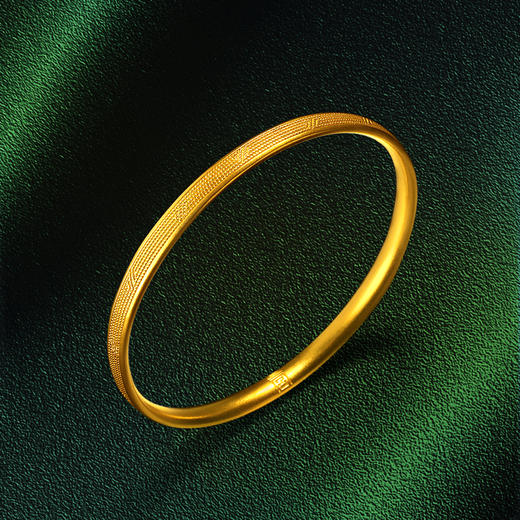 宫匠造办 美人镯黄金手镯 商品图4