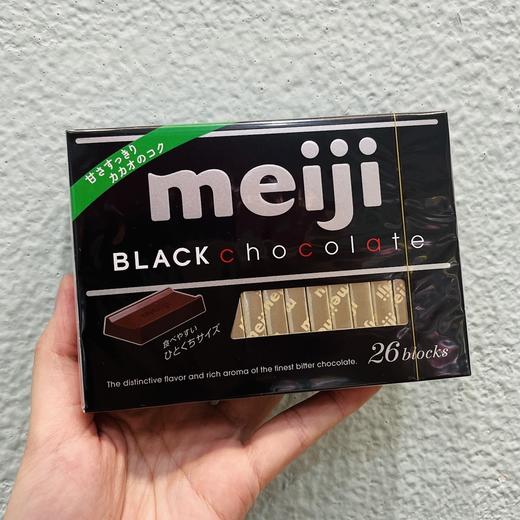明治钢琴微苦黑巧克力（26枚） 商品图0