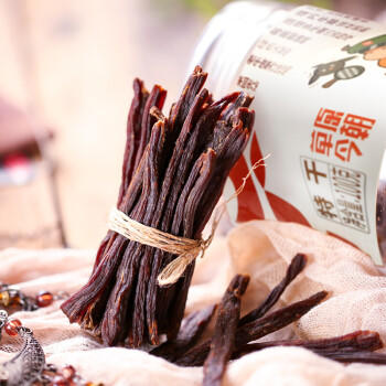 草原今朝 特干牛肉干原味160g 约9成干 内蒙特产 休闲小吃 牛肉零食 商品图1