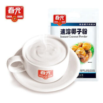 春光食品 海南特产 速溶椰子粉340g 生椰拿铁 咖啡伴侣 椰奶椰汁粉 商品图1
