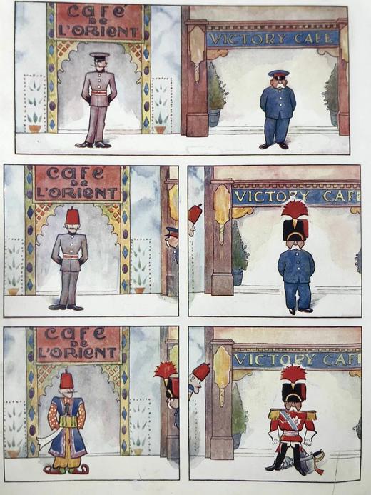 1923年1-6月 英国讽刺漫画杂志《笨拙》（含多幅彩色） 漆布精装16开 商品图4