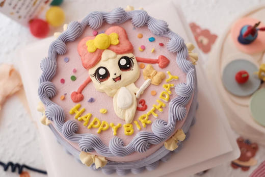 INS风“浮雕”奶油霜复古手绘蛋糕 | 拍之前请先私聊确认口味和款式（提前三天预定） 商品图0