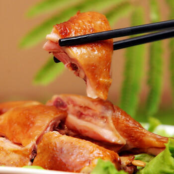乡盛五香鸡550g 烧鸡德州风味扒鸡经典熟食腊味脱骨手撕鸡肉 商品图0