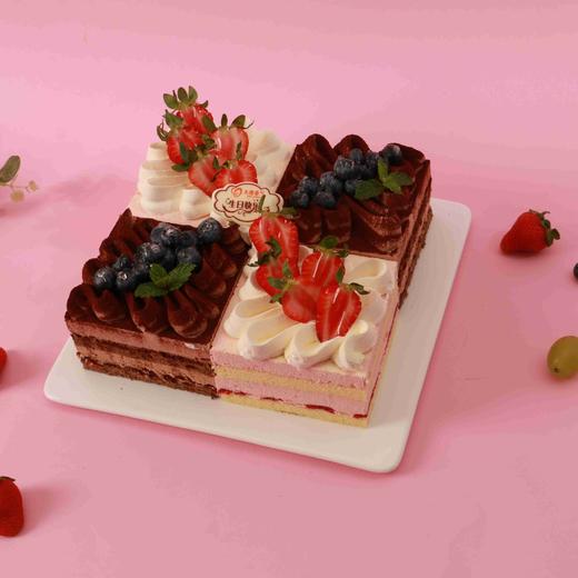 乐享双莓—欧式水果蛋糕-诠释最经典的欧式蛋糕 商品图0