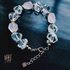 三生石本色 粉白水晶随形刻面手链 商品缩略图8