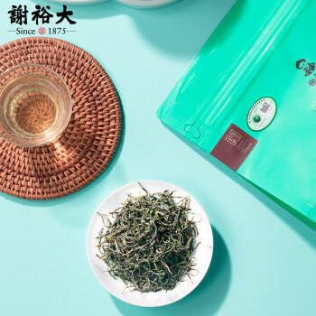 谢裕大绿茶高山醇香安徽黄山毛峰二级200g雨前袋装老茶客口粮茶 商品图1