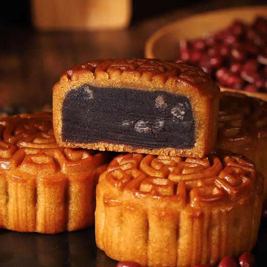 粒粒红豆沙月饼 商品图0