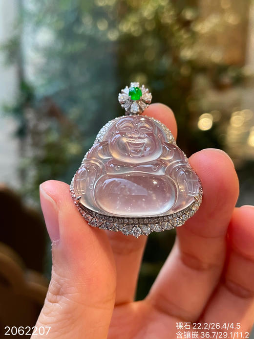 2062207，玻璃佛公吊坠，49999 商品图1