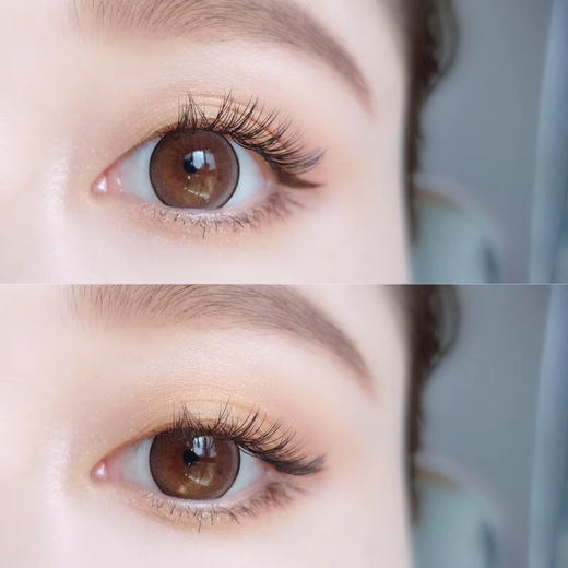 【大直径】Recolook-泡泡软桃棕14.5mm【年抛 0-800度 无525/575】 商品图5