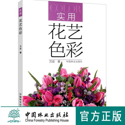 实用花艺色彩 万宏6982 鲜花花束花艺包装教程插花书籍教程入门基础自学花艺设计原理花束色彩搭配技巧色彩搭配原理与技巧色彩搭配 商品图0