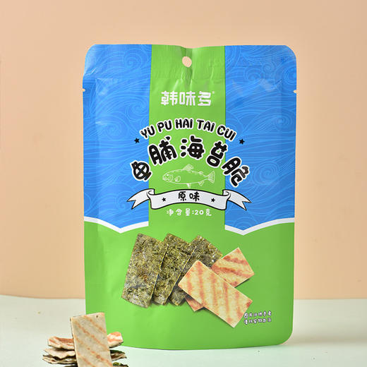韩味多鱼脯海苔岩烧海苔4包装儿童休闲零食 商品图4