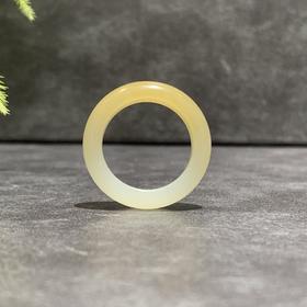 【御珠宫坊】糖羊脂白玉戒指