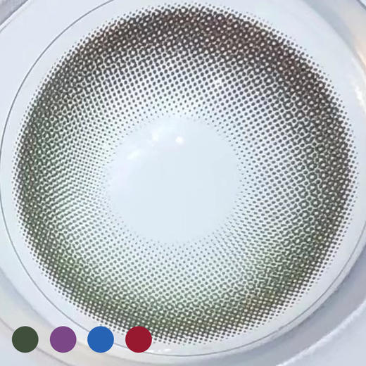 漫游夜空 绿、紫、蓝、红 14.5mm【10片装】国产精品 / 日抛 商品图1