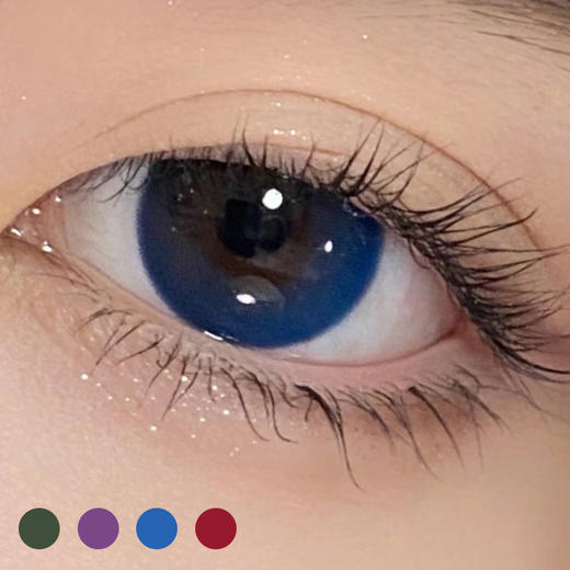 漫游夜空 绿、紫、蓝、红 14.5mm【10片装】国产精品 / 日抛 商品图4