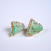 清代翡翠瓜果不对称耳钉 商品缩略图5