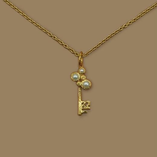 订购10周到｜Pach Pearl-Floret Key-钥匙 项链［瑞士设计师］ 商品图1
